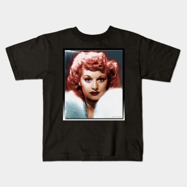 Lucy Kids T-Shirt by rgerhard